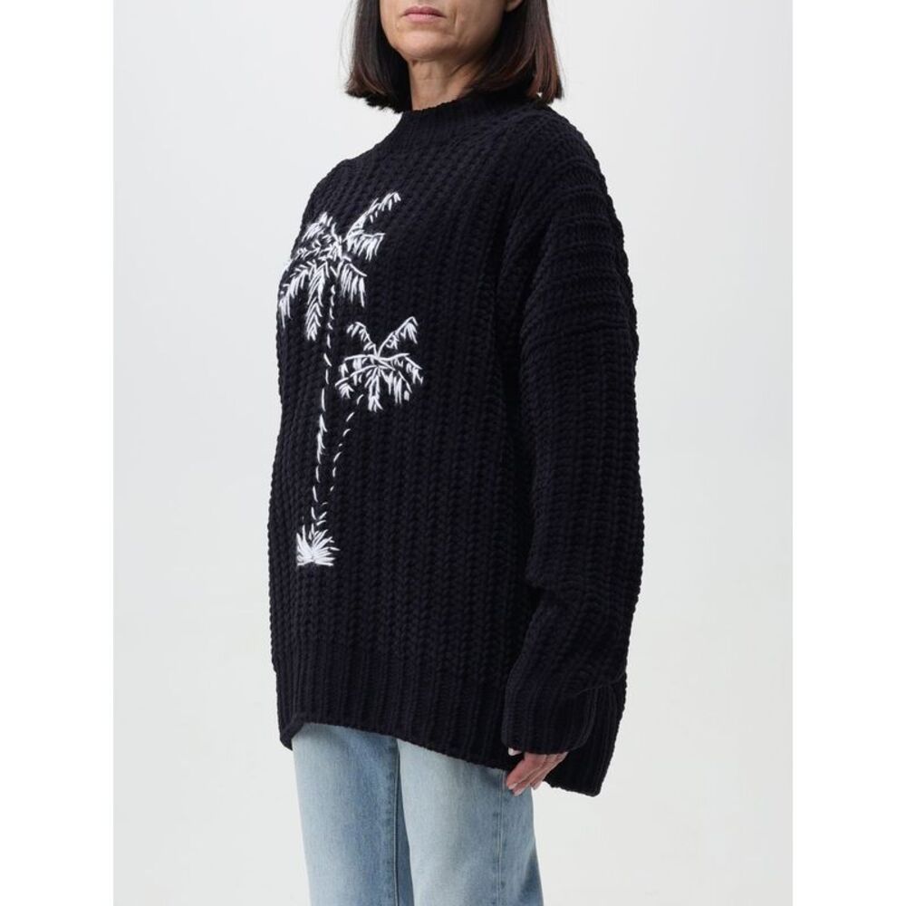 Palm Angels Sweater Woman Black - Picture 4 of 5